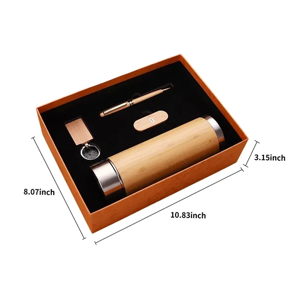 MOQ 50 Business Notebook Gift Set with Tumbler USB - MOQ 50 Business Notebook Gift Set with Tumbler USB - Image 2 of 3