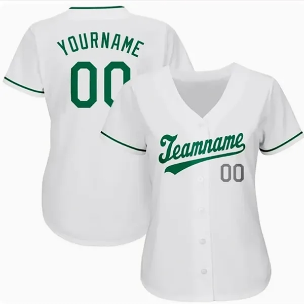 Breathable Button-Down Baseball Jersey - Breathable Button-Down Baseball Jersey - Image 6 of 8