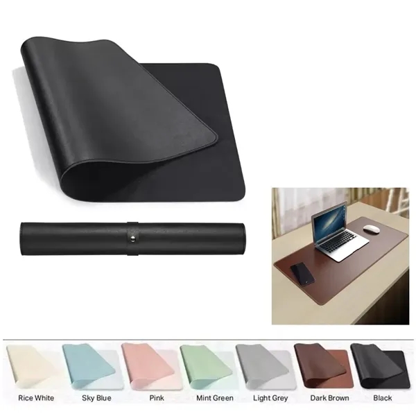 Leather Desk Pad Protector - Leather Desk Pad Protector - Image 0 of 8