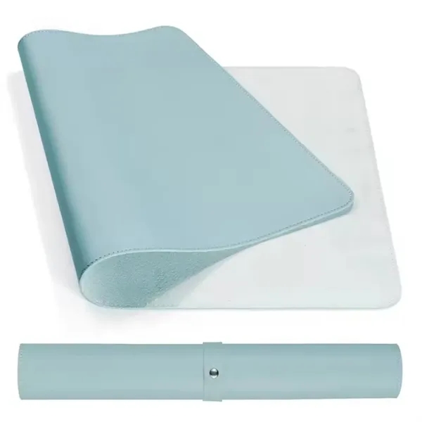 Leather Desk Pad Protector - Leather Desk Pad Protector - Image 3 of 8