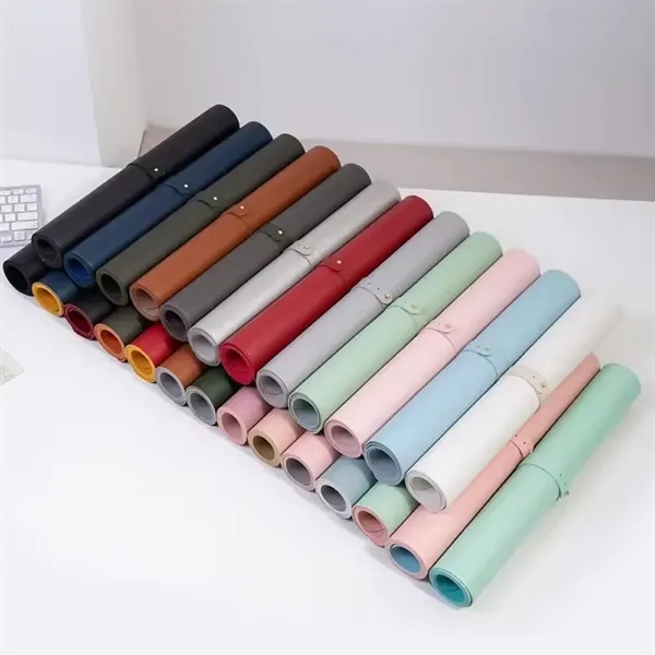 Leather Desk Pad Protector - Leather Desk Pad Protector - Image 8 of 8