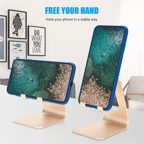 Adjustable Tabletop Metal Phone Holder - Adjustable Tabletop Metal Phone Holder - Image 2 of 6