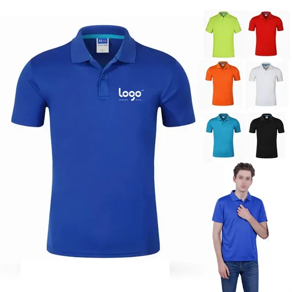 Quick Dry Polo T Shirts Short Sleeve - Quick Dry Polo T Shirts Short Sleeve - Image 0 of 1