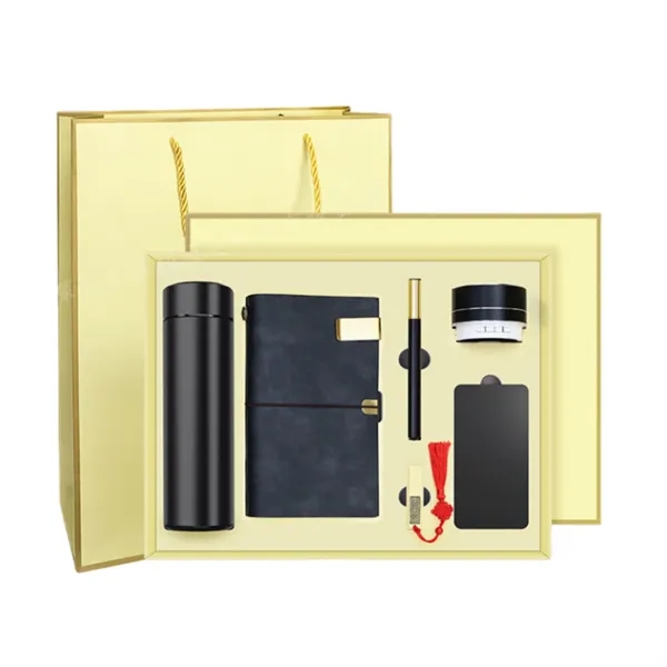 Tumbler Notebook Pen Usb Drive Speaker Power Bank Gift Set - Tumbler Notebook Pen Usb Drive Speaker Power Bank Gift Set - Image 1 of 3