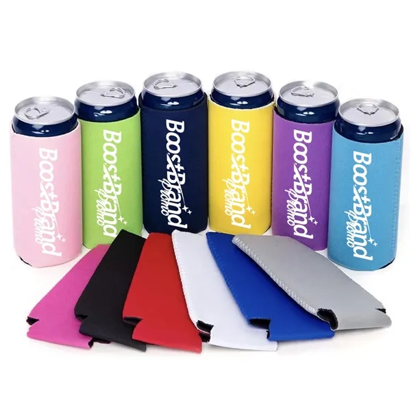 Slim Neoprene Can Cooler for Tall Drinks - Slim Neoprene Can Cooler for Tall Drinks - Image 0 of 3
