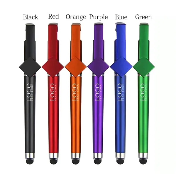 Phone Stand Pen With Stylus - Phone Stand Pen With Stylus - Image 1 of 9