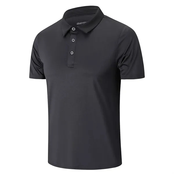 Sweat Wicking and Breathable Golf Polo Shirt - Sweat Wicking and Breathable Golf Polo Shirt - Image 4 of 43