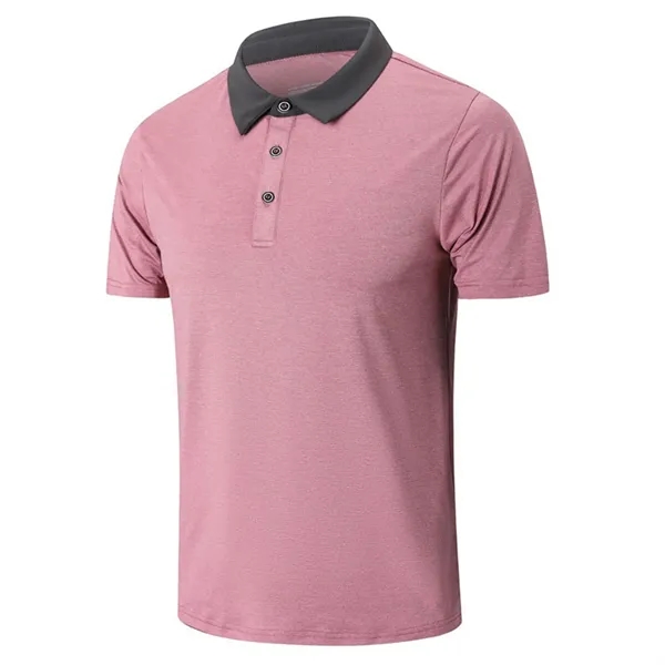 Sweat Wicking and Breathable Golf Polo Shirt - Sweat Wicking and Breathable Golf Polo Shirt - Image 6 of 43