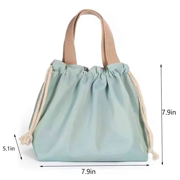 Drawstring Tote Bag for food - Drawstring Tote Bag for food - Image 1 of 3