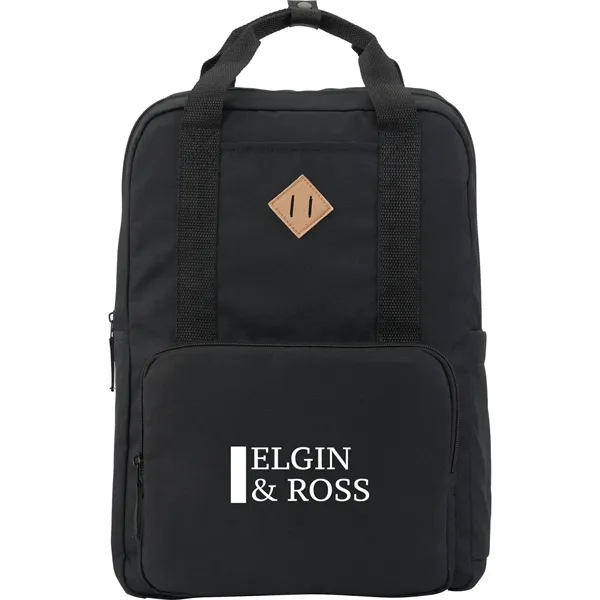 Fife Recycled 15" Laptop Backpack - Fife Recycled 15" Laptop Backpack - Image 1 of 1