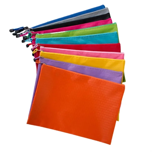 A4 Oxford Document Holder Pouch File Folders Bag - A4 Oxford Document Holder Pouch File Folders Bag - Image 1 of 14