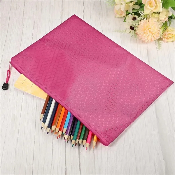 A4 Oxford Document Holder Pouch File Folders Bag - A4 Oxford Document Holder Pouch File Folders Bag - Image 2 of 14