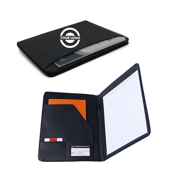 Business Leather Portfolios with Paper - Business Leather Portfolios with Paper - Image 0 of 2