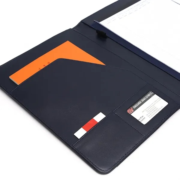 Business Leather Portfolios with Paper - Business Leather Portfolios with Paper - Image 2 of 2
