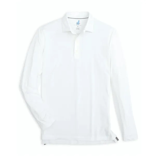 Johnnie-O Men's Swing Heather Long-Sleeve Jersey Polo - Johnnie-O Men's Swing Heather Long-Sleeve Jersey Polo - Image 4 of 4