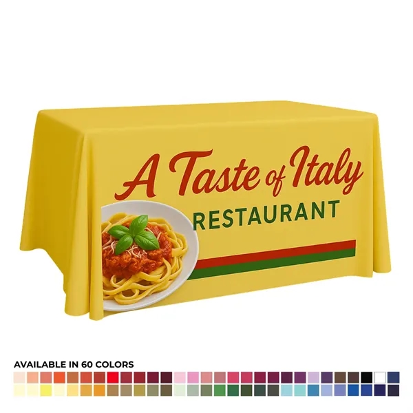 6' Table Throw, Front Panel Print - 6' Table Throw, Front Panel Print - Image 0 of 2