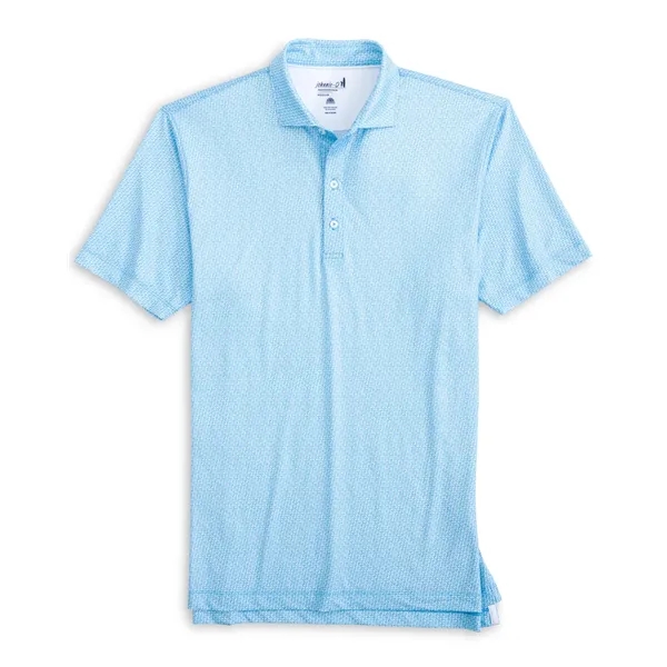 Johnnie-O Men's Prep-Formance Island Times Jersey Polo - Johnnie-O Men's Prep-Formance Island Times Jersey Polo - Image 3 of 3