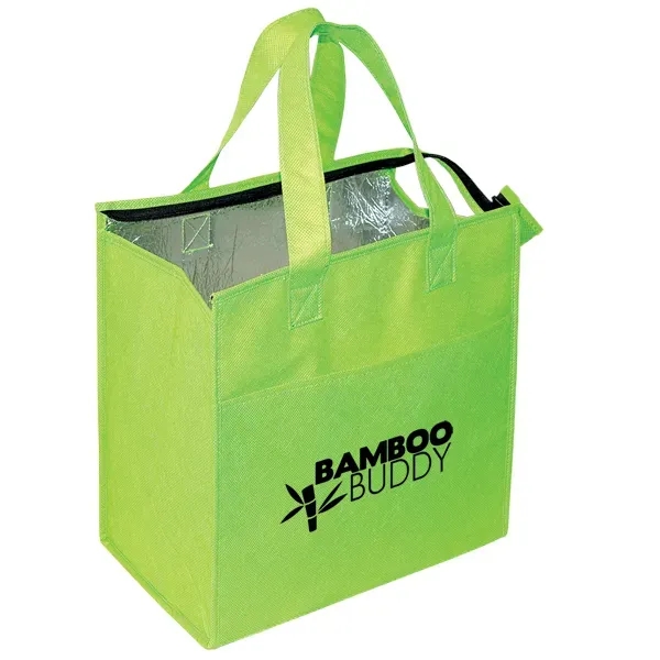 Non Woven Insulated Grocery Tote - Non Woven Insulated Grocery Tote - Image 1 of 3