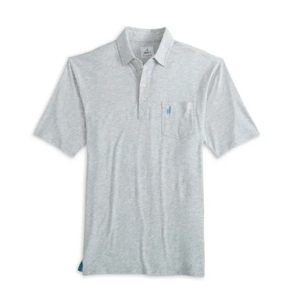 Johnnie-O Men's Heathered Original 2.0 4-Button Jersey Polo - Johnnie-O Men's Heathered Original 2.0 4-Button Jersey Polo - Image 3 of 7