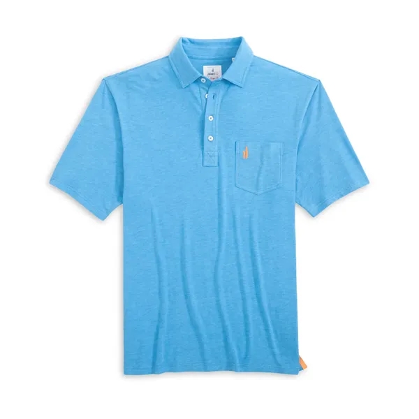 Johnnie-O Men's Heathered Original 2.0 4-Button Jersey Polo - Johnnie-O Men's Heathered Original 2.0 4-Button Jersey Polo - Image 5 of 7