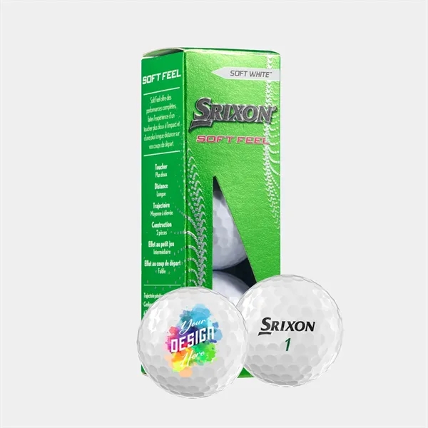Srixon® 3 Pack Soft Feel Golf Balls - Srixon® 3 Pack Soft Feel Golf Balls - Image 0 of 5