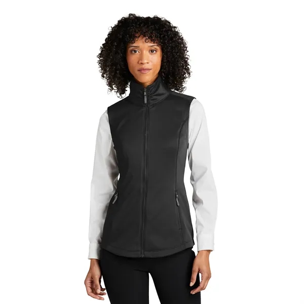 Port Authority® Ladies Collective Smooth Fleece Vest - Port Authority® Ladies Collective Smooth Fleece Vest - Image 3 of 5