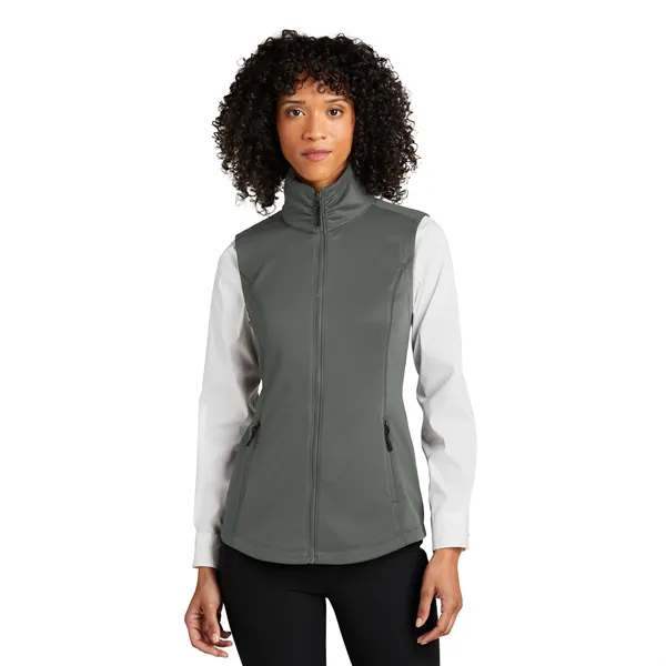 Port Authority® Ladies Collective Smooth Fleece Vest - Port Authority® Ladies Collective Smooth Fleece Vest - Image 4 of 5
