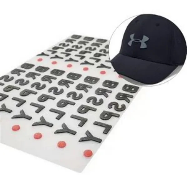 Custom 3D Silicone Heat Transfer Label Patch - Custom 3D Silicone Heat Transfer Label Patch - Image 0 of 0