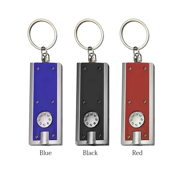 Custom Rectangle LED Light Keychains - Custom Rectangle LED Light Keychains - Image 1 of 8