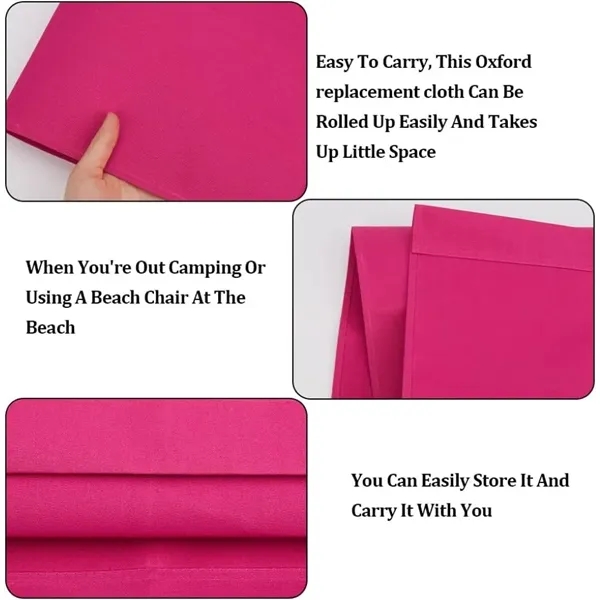 55" Custom Wooden Beach Lounger Chair w/Large Imprint Area - 55" Custom Wooden Beach Lounger Chair w/Large Imprint Area - Image 3 of 5