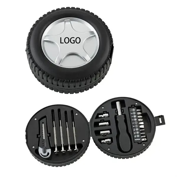20pcs Tool Set In Tire - 20pcs Tool Set In Tire - Image 0 of 1