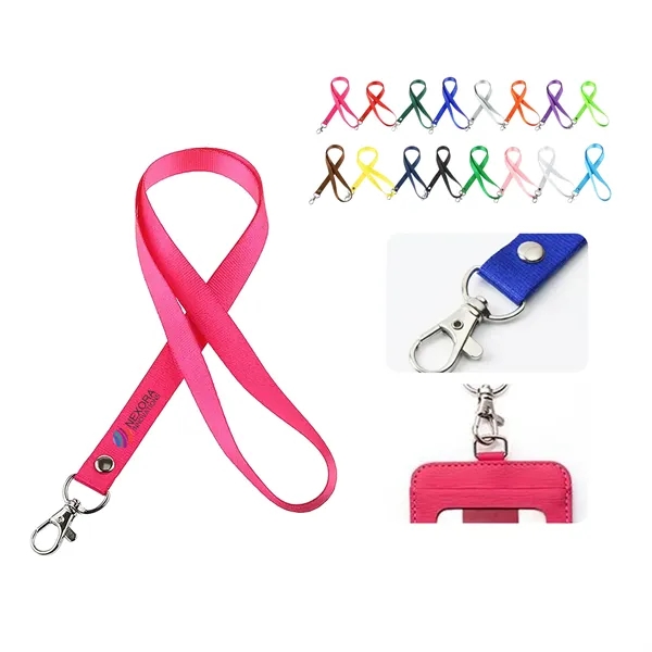 Thickened Phone and Badge Lanyard - Thickened Phone and Badge Lanyard - Image 1 of 18