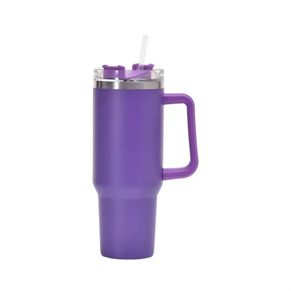40oz Vacuum Insulated Stainless Steel Tumbler - 40oz Vacuum Insulated Stainless Steel Tumbler - Image 4 of 18
