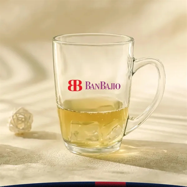 10OZ. Lofan Glass Coffee Mugs - 10OZ. Lofan Glass Coffee Mugs - Image 1 of 3