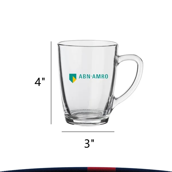 10OZ. Lofan Glass Coffee Mugs - 10OZ. Lofan Glass Coffee Mugs - Image 2 of 3