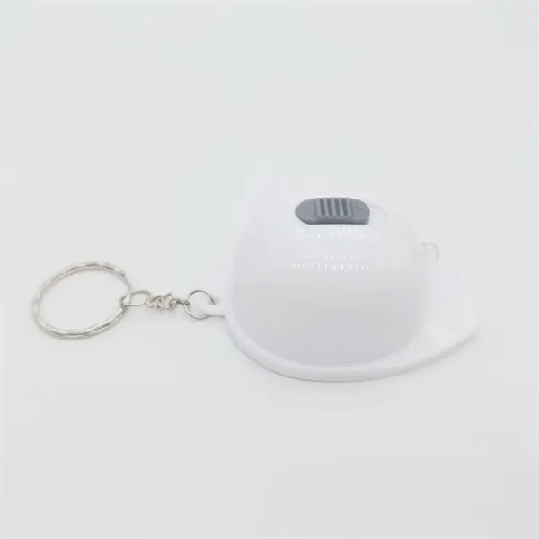 Mini Safety Helmet Shaped LED Keychain Bottle Opener - Mini Safety Helmet Shaped LED Keychain Bottle Opener - Image 5 of 6