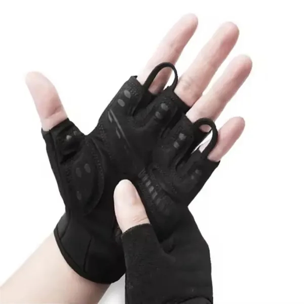 Outdoor Sports Fitness Half Finger Gloves - Outdoor Sports Fitness Half Finger Gloves - Image 3 of 4