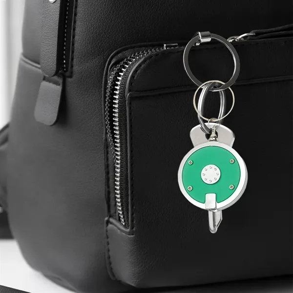 Round LED Keychain - Round LED Keychain - Image 11 of 11