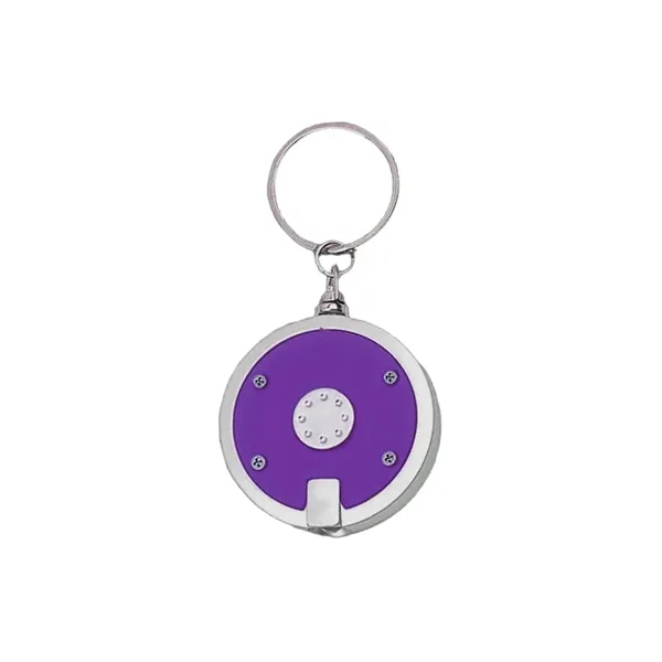 Round LED Keychain - Round LED Keychain - Image 9 of 11