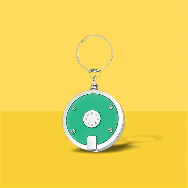 Round LED Keychain - Round LED Keychain - Image 0 of 11