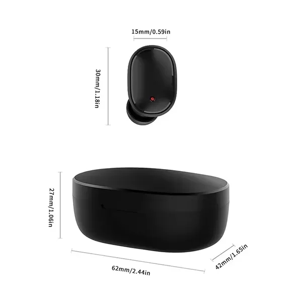 Wireless Mini Headset in-Ear Noise Canceling Bluetooth - Wireless Mini Headset in-Ear Noise Canceling Bluetooth - Image 2 of 4