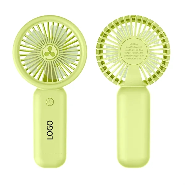 Handheld Charging Mini Fan - Handheld Charging Mini Fan - Image 0 of 3
