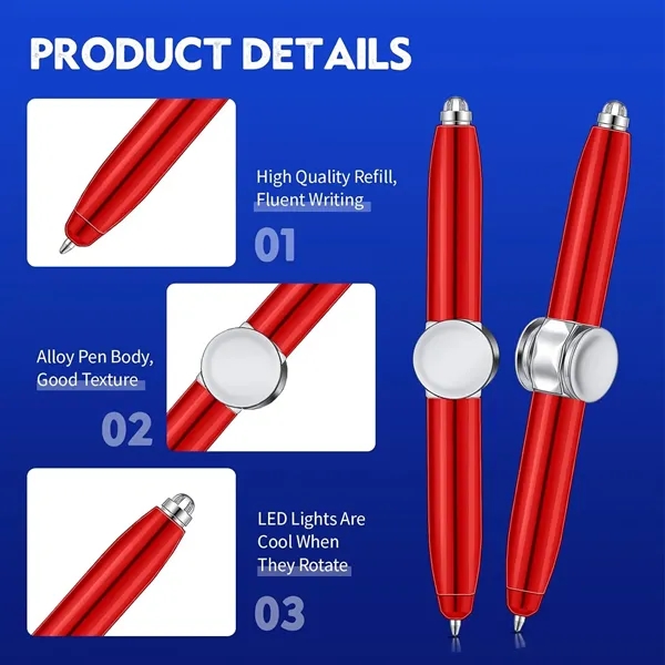 Led Stress-Relief Spinning Pen - Led Stress-Relief Spinning Pen - Image 4 of 7