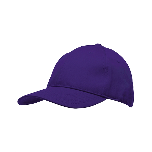 Bayside 100% Washed Chino Cotton Twill Structured Cap | Plum Grove