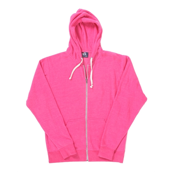 J. America Triblend Full-Zip Hooded Sweatshirt - J. America Triblend Full-Zip Hooded Sweatshirt - Image 19 of 23