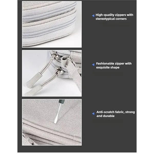Custom Logo Tech Organizer Pouch for Corporate Gifts - Custom Logo Tech Organizer Pouch for Corporate Gifts - Image 4 of 4