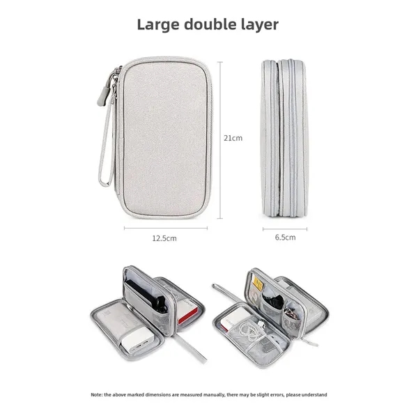 Custom Logo Tech Organizer Pouch for Corporate Gifts - Custom Logo Tech Organizer Pouch for Corporate Gifts - Image 1 of 4