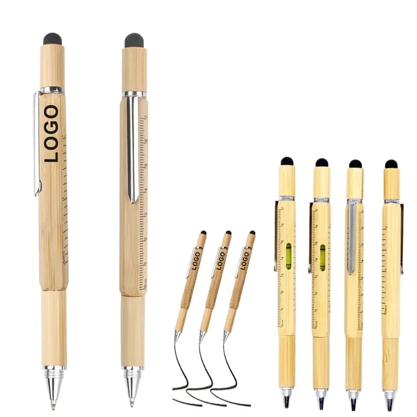 6 In 1 Tech Tool Pen - 6 In 1 Tech Tool Pen - Image 0 of 5