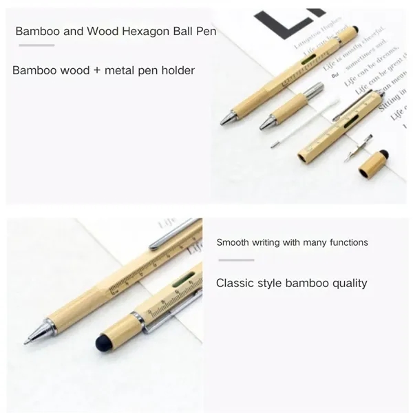 6 In 1 Tech Tool Pen - 6 In 1 Tech Tool Pen - Image 3 of 5