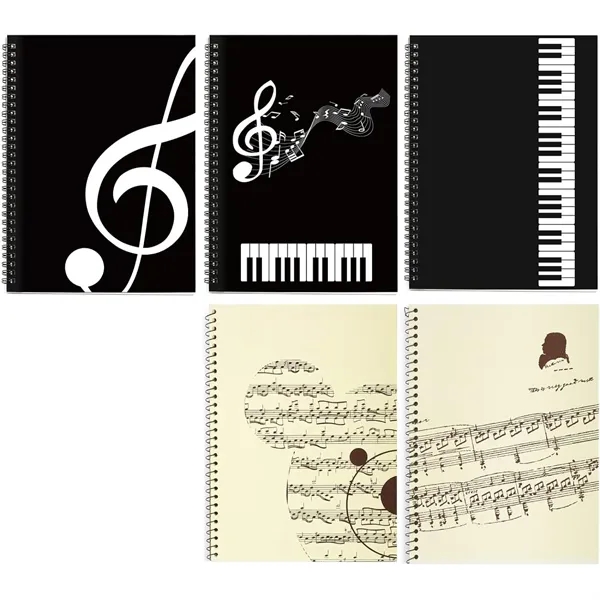 Custom Music Notebook 50 A4 Sheets - Custom Music Notebook 50 A4 Sheets - Image 2 of 4